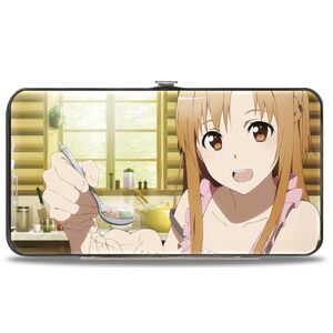6051 Sword Art Online Wallet, Hinged, Sword Art Online Asuna Game Cage